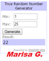 Ganadores Sorteo + Lectura conjunta de Alex