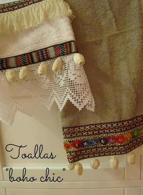DIY: TOALLAS ESTILO BOHO-CHIC