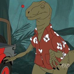 Los gifs dinosaurianos de Animation Domination High-Def