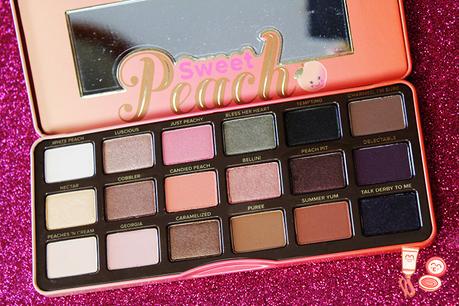 Paleta Sweet Peach de Too Faced