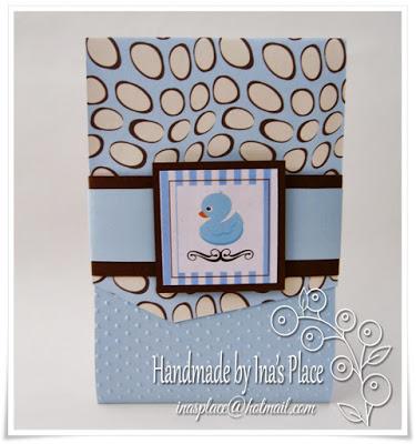 Invitación Baby Shower - Baby Blue Little Duck - Gifts Ideas.