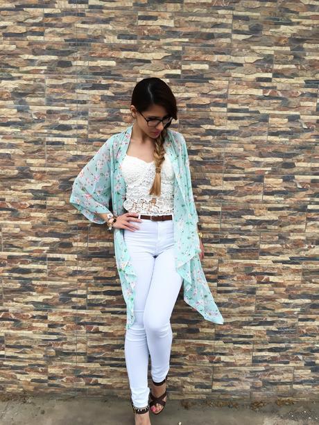 FLORAL KIMONO FLORAL KIMONO