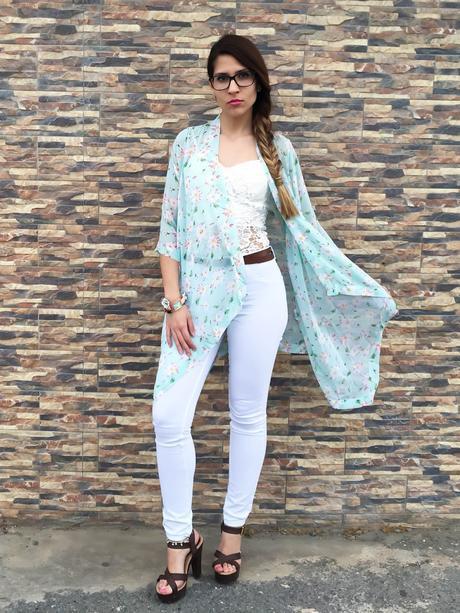 FLORAL KIMONO FLORAL KIMONO