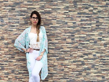 FLORAL KIMONO FLORAL KIMONO