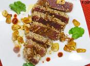 Atún aliño asiático chips