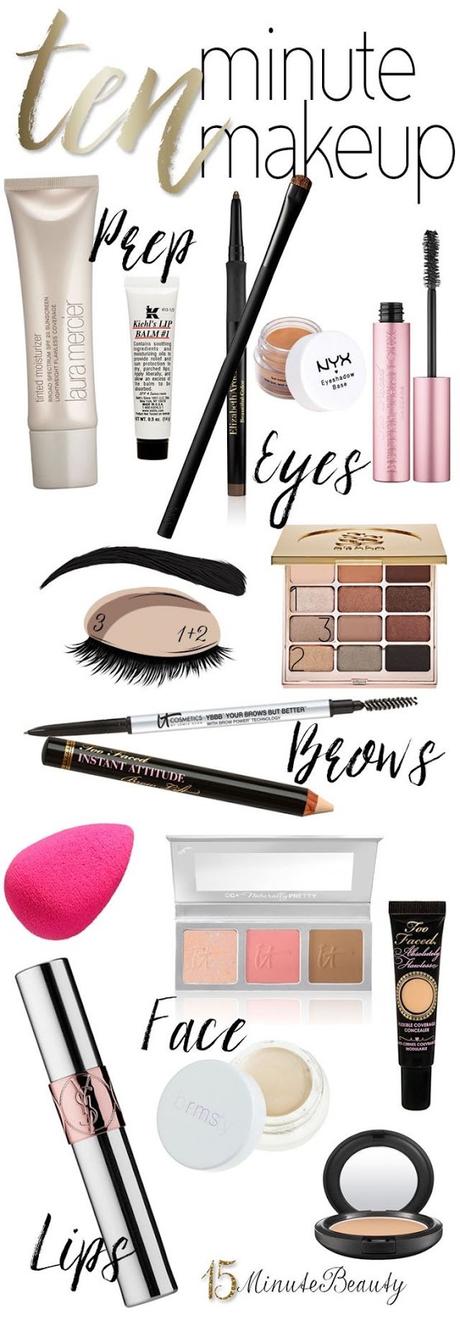 14 listas muy útiles de maquillaje y belleza que podemos encontrar en Pinterest