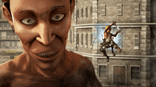 Attack on Titan Wing of Freedom Action_Armin