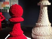Brick. exposición impresionante hecha piezas Lego