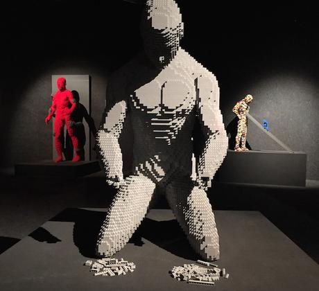 the art of the brick exhibit