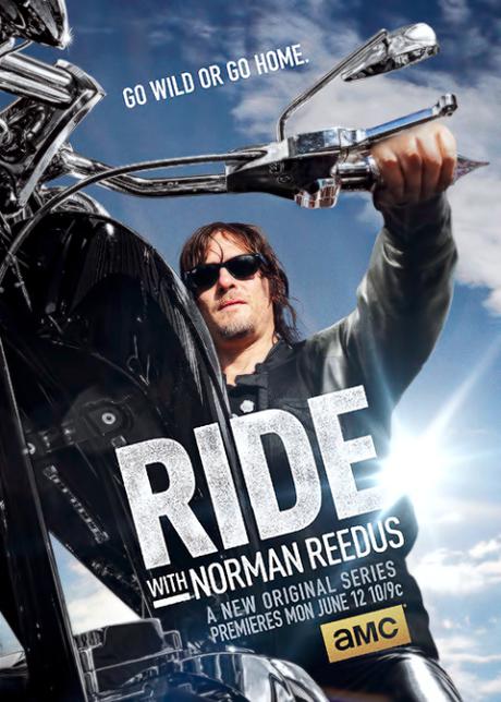 Primer afiche de Ride with Norman Reedus, nuevo reality de #AMC