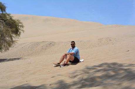 La Laguna de Huacachina en Ica, Perú La Laguna de Huacachina en Ica, Perú