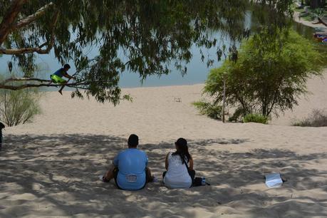 La Laguna de Huacachina en Ica, Perú La Laguna de Huacachina en Ica, Perú