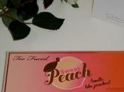Sweet Peach, nueva paleta Faced Review Swatches.