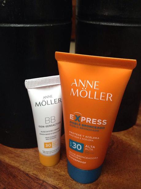 muestras, leche bronceadora, anne moller, express, bb gen sensactive, blog de muestras, solo yo, blog solo yo, cosmética, belleza, cremas solares, blog de cosmética, blog de belleza, 