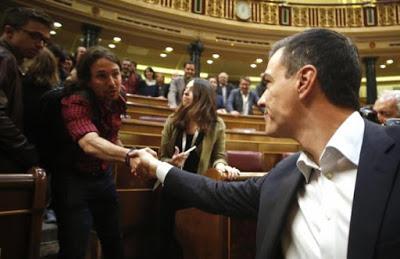 Podemos e IU se coaligan: “Unidos Podemos”.