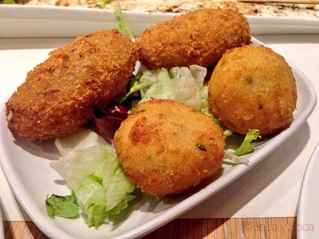 croquetas jamon y bacalao Bilbao Berria Illa baco y boca