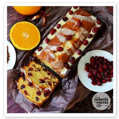 PLUM CAKE DE PASAS Y ARANDANOS / RAISIN AND BLUEBERRY PLUM CAKE