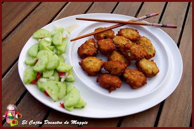 BOCADITOS DE PESCADO TAILANDESES (TOD MAN PLA) #CocinasdelMundoTailandia