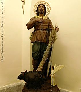Talla de San Isidro en Fuenlabrada