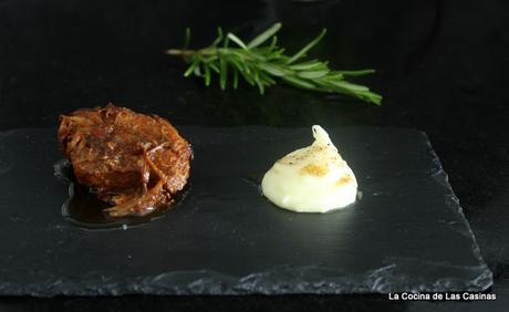 Pitu de Caleya, Puré de Patata y Aceite de Trufa byJose Pitu de Caleya, Puré de Patata y Aceite de Trufa byJose