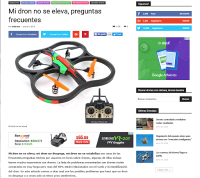 Definición conceptual y usabilidad de un dron