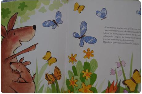 Foto-reseña Pequeño canguro ya es mayor / Libro infantil