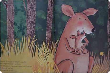 Foto-reseña Pequeño canguro ya es mayor / Libro infantil