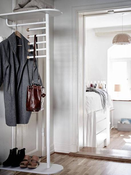 interiores espacios pequeños estilo nórdico espacio de almacenamiento decoración minipiso decoración estudio decoración de interiores cama elevada blog decoración nórdica 