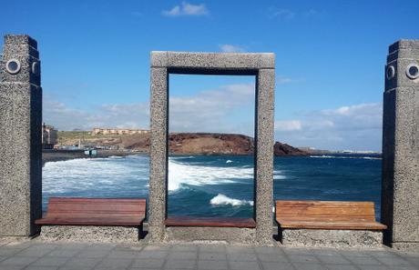 Si te gusta el viento, siéntate y disfrútalo. Playa del Burrero