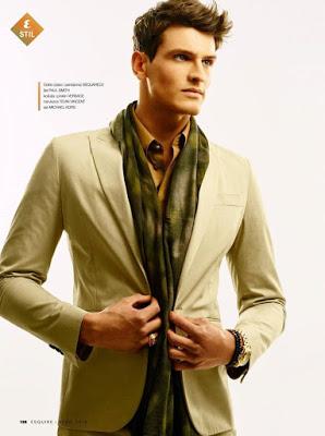 Esquire, Sacha Legrand, supermodel, Adele Obice, Alberto Raviglione, menswear, photoshoot, Magazine, spring 2016, style, Suits and Shirts, 