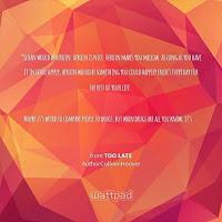 Too Late (Reseña)