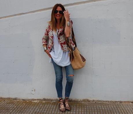 bLUSÓN eTNICO + wAYUU + pRINTS  #nOUNIFORMES