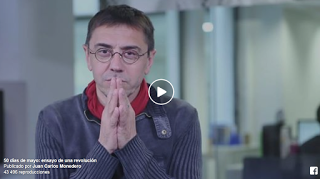 Sobre el V Aniversario del 15-M: 3 vídeos con Juan Carlos Monedero.