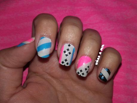 uñas_a_mil_nail_art_diseño_decoracion_colores_fosforitos_fluor_rosa_amarillo_azul_verde_negro_pegatinas_tiger (3)
