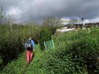 Molinos y praos de Xomezana en torno a La Portiel.la