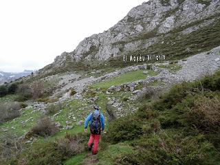 Molinos y praos de Xomezana en torno a La Portiel.la