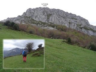 Molinos y praos de Xomezana en torno a La Portiel.la