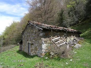 Molinos y praos de Xomezana en torno a La Portiel.la