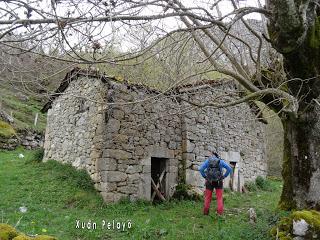 Molinos y praos de Xomezana en torno a La Portiel.la