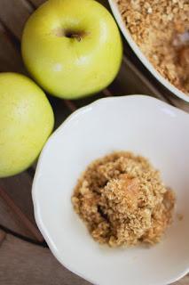 Crumble de manzanas