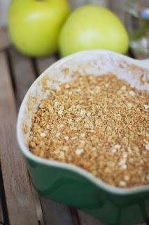 Crumble de manzanas