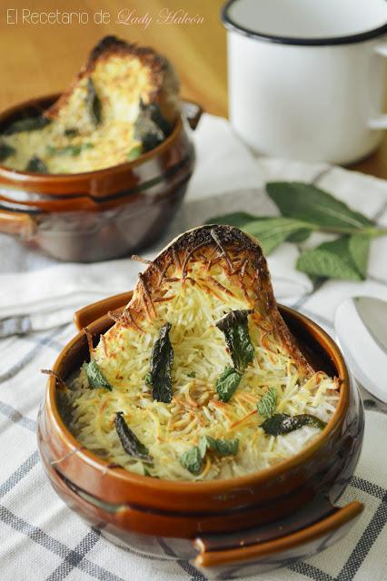 Sopa de cebolla inglesa