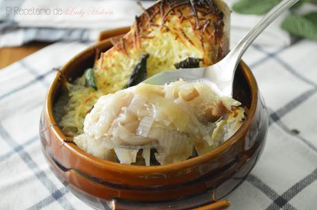Sopa de cebolla inglesa