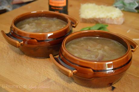 Sopa de cebolla inglesa