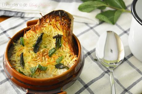 Sopa de cebolla inglesa