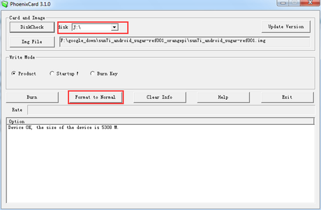 Primeros pasos con Orange pi Phoenixcard1