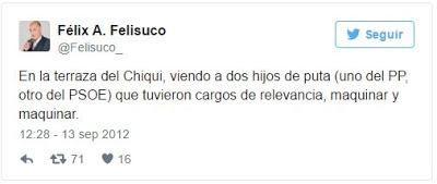 ¡QUÉ FELISUCO SE SAQUE LA CHORRA!