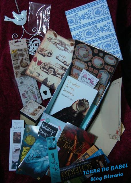 Fotografías de las cajas literarias