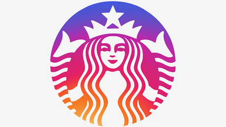 ¿Cómo serían algunos logos famosos al estilo del nuevo diseño de Instagram?