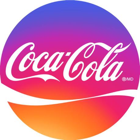 ¿Cómo serían algunos logos famosos al estilo del nuevo diseño de Instagram?